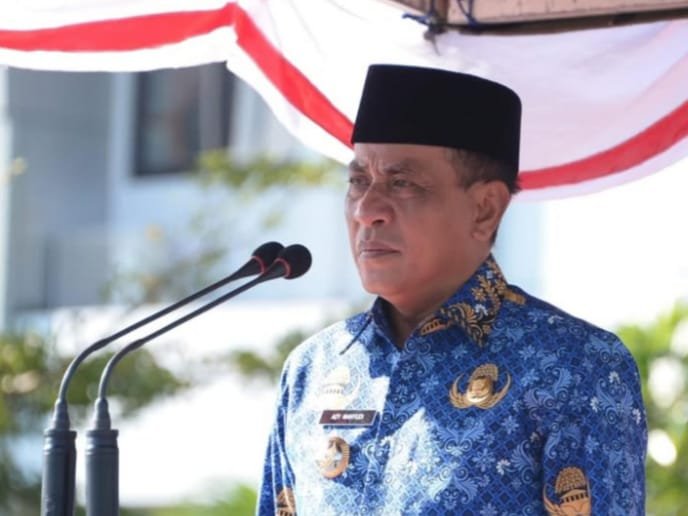 Bupati Bima, Adi Mahyudi Pimpin Upacara HUT OPD ke XXIX